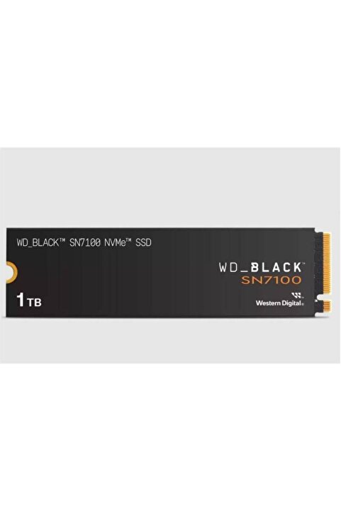 WD 1 TB BLACK SN7100 PCI-4.0 725MBS 6900MBS M2 SSD WDS100T4X0E