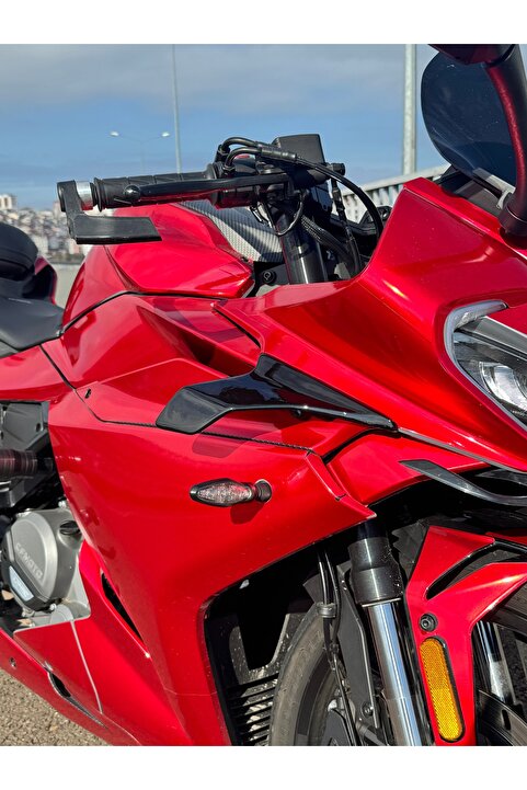 SK-DESİNG CFMOTO 250SR YAN KANAT SETİ - SAĞ SOL TAKIM (PİANO BLACK)