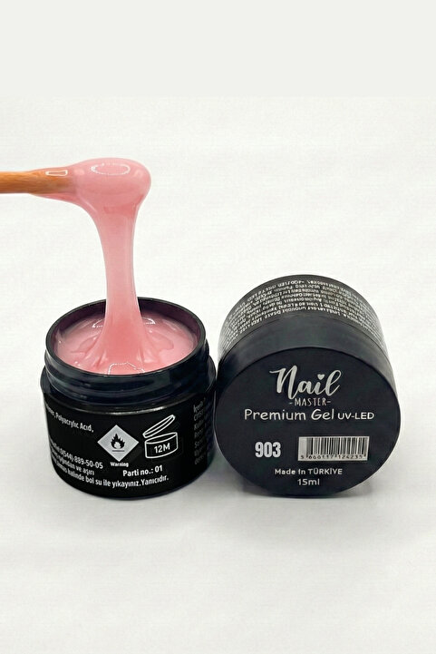 Nail Master Protez Tırnak Jel (Builder Gel) 15ml 903-naturel Pink