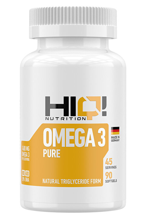 HIQ Nutrition HIQ OMEGA 3 PURE 90 SOFTGELS