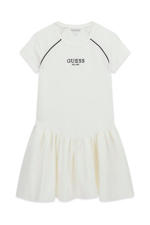Guess BG Store Kız Çocuk Beyaz Elbise