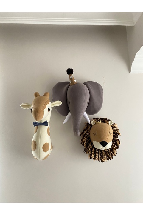 minibellababy Fil Aslan Zürafa Set Duvar Dekoru
