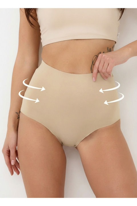 MİSTİRİK Private Model Lazer Kesim Toparlayıcı Ve Sıkılaştırıcı Iz Yapmaz Korse Ten Renk
