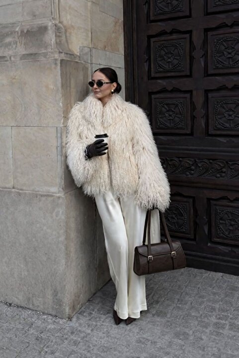 Tandi Bags Velora Vintage Baget Çanta Acı Kahve
