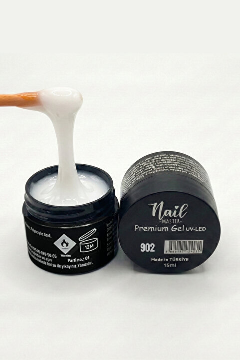 Nail Master Protez Tırnak Jel (builder Gel) 15ml 902-beyaz