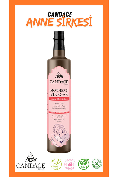 Candace Emziren Anneler İçin Süt Arttırıcı Anne Sirkesi 250 Ml