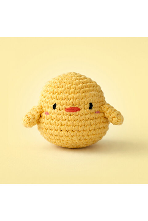 The Gookie Mini Civciv Loppi Tığ Kiti Yeni Başlayanlar İçin Videolu Amigurumi Örgü Oyuncak Seti