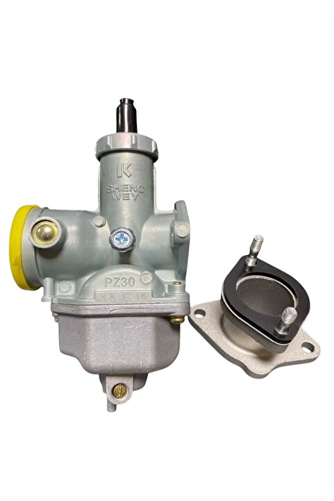 MOTORKİT MK Orjinal Shengwey CG 200 Performans Karbüratör + Manifold Dahil - PZ 30 CG - KUBA ÇİTA - FALCON