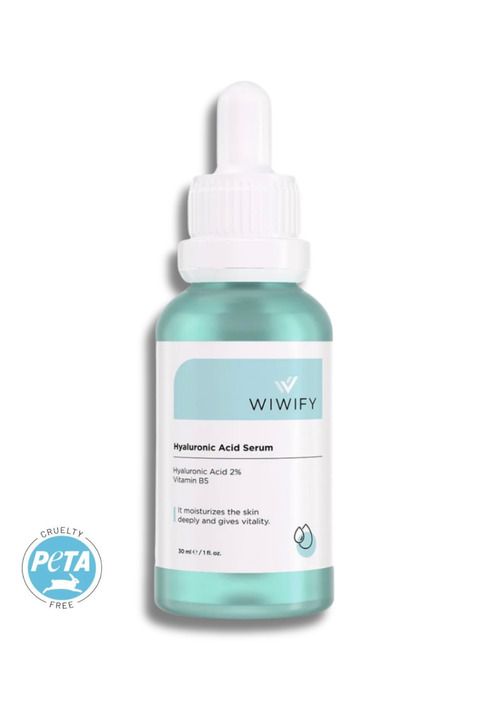 WIWIFY Yoğun Nemlendirici ve Onarıcı Hyaluronic Acid Serum (Hyaluronic Acid 2% + Vitamin B5)