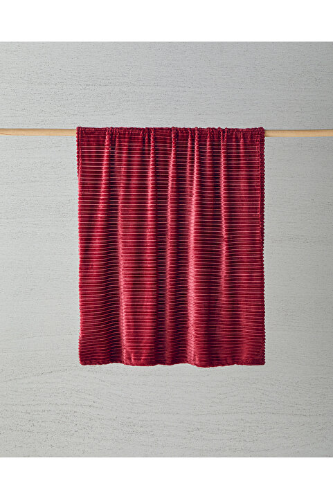 English Home Cozy Oasis Supersoft Tv Battaniye 120x160 cm Bordo