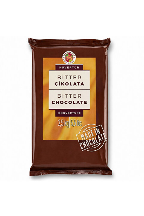 Altınmarka ALT544 Bitter Kuvertür Çikolata 2.5 Kg