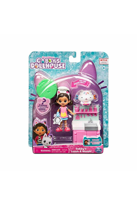 Spinmaster Gabby Gabby's Dollhouse Lunch Ve Munch La Cuisine En Folie De Gabby Cocina Y Deleitate Com Gabby