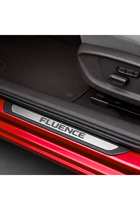 CarEste RENAUT FLUENCE 2011 VE ÜZERİ MODELLER OLD KROM KAPI EŞİĞİ 4 PARÇA YAZILI
