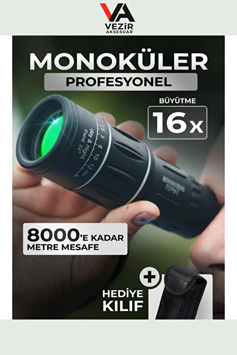 BUFFER®PX Profesyonel Tek Göz Dürbün | Outdoor & Avcılık İçin | Yüksek Netlik, Hafif Tasarım TRY9904911