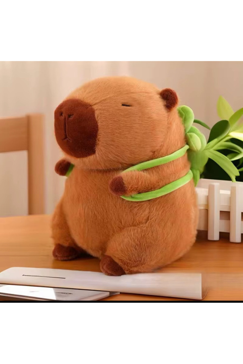 Genel Markalar Capybara peluş oyuncak Çantasızdır kapibara peluş uyku arkadaşı
