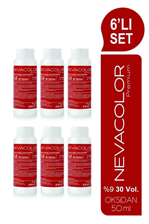 Neva Color Oksidasyon Kremi 50 ml - 30 Volüm %9 6'lı