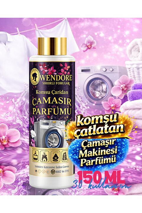 wendore sihirli kokular ÇAMAŞIR MAKİNE PARFÜMÜ KOMŞU ÇATLATAN ESANSI