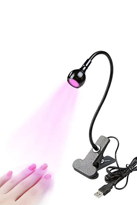 Nail Master Masa Sabitlemeli Kalıcı Oje Protez Poly Jel Tırnak Kurutucu Uv Led Lamba (NORMAL OJE KURUTMAZ)