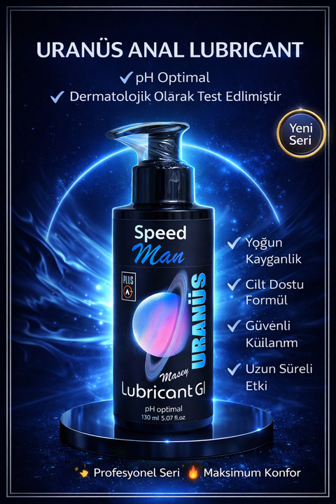 SPEED MAN Su Bazlı Anal Lubricant Jel 150ml