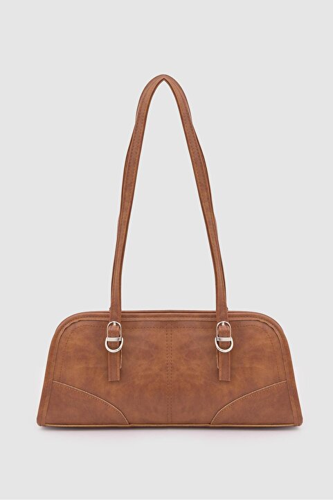 Shule Bags Vanity Baget Çanta Taba