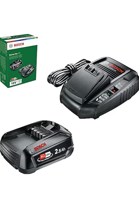 Bosch 18 Volt Starter Kit (2,5 Ah+Şarj Cihazı) - 1600A00K1P