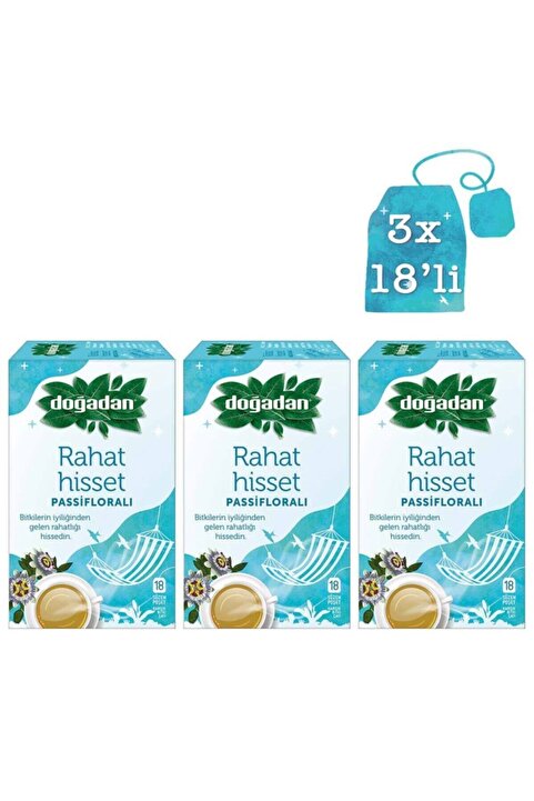 Doğadan Rahat Hisset Passifloralı 18'li x 3