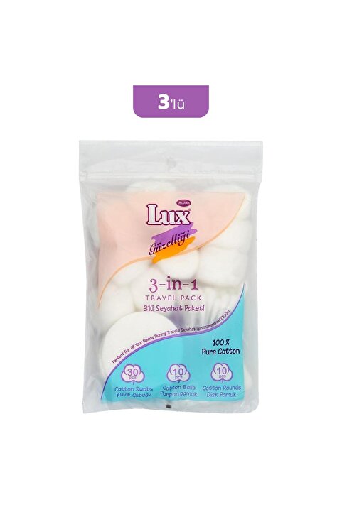 LUX 3' lü Seyahat Paketi