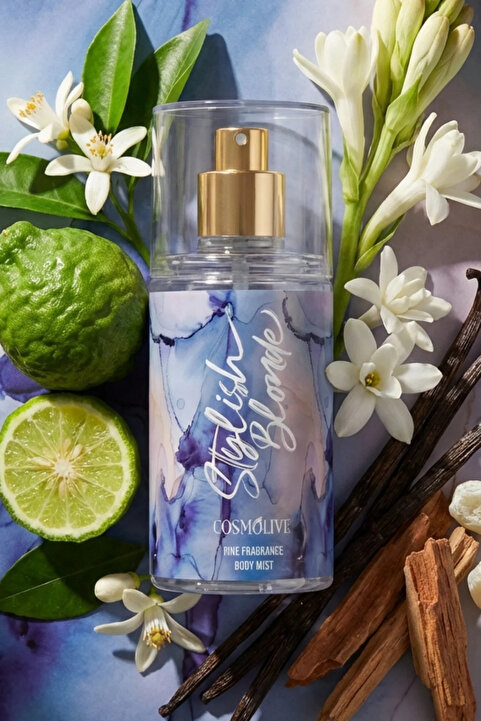 Cosmolive Vücut Spreyi Body Mist | My Way | Stilish Blonde | Seyahat Boy | Kadın | Işıltılı | Nemlendirici