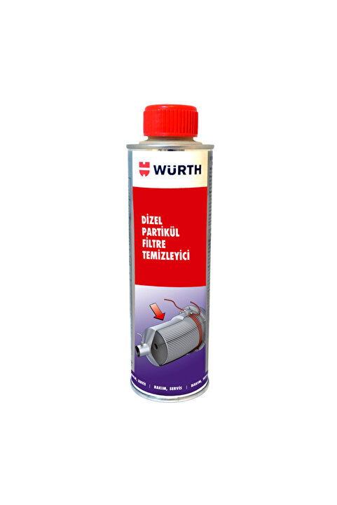 Würth Dizel Partikül Filtre Temizleyici 300 ml - Depoya Atılır