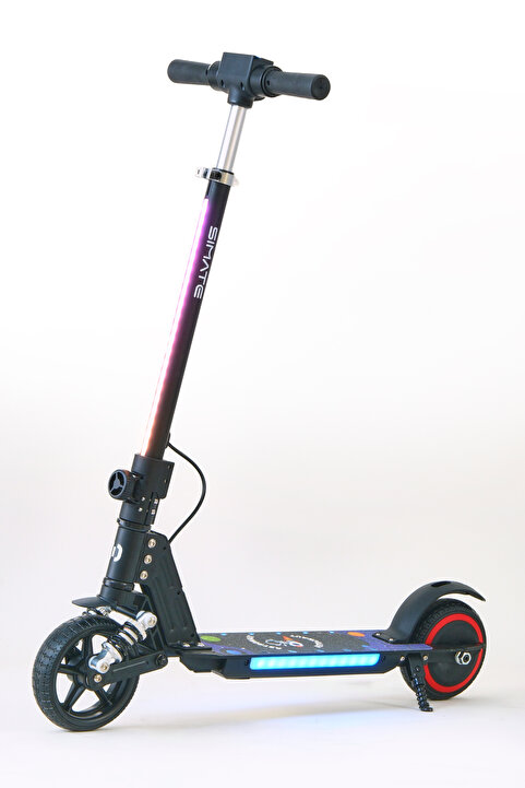 Electron YENİ | Elektrikli Çocuk Scooter 130W | 3 Kademe Hız | Ayarlanabilir Gidon | Uzun Menzil | 2026 (DİZLİK VE DİRSEKLİK HEDİYELİ)