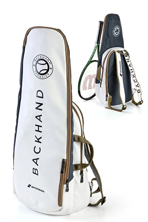 Sporsize Backhand Tennis Bag 3 Racket Capacity - Tenis Çantası 3 Raket Kapasiteli