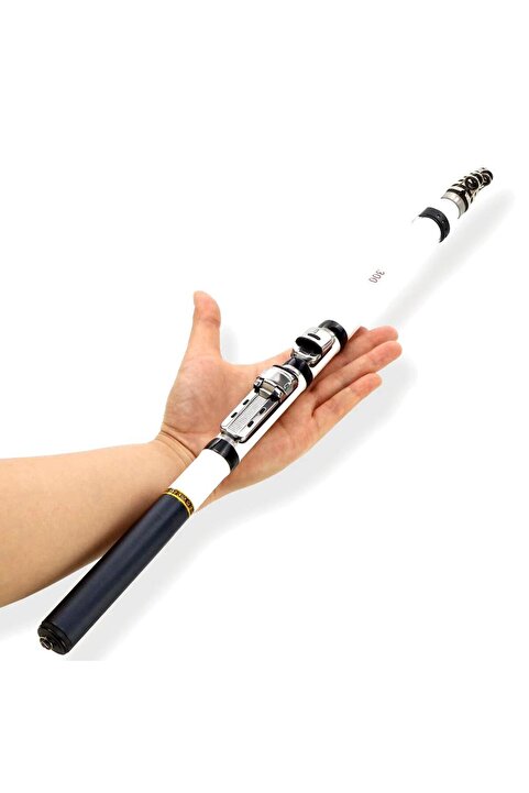 valkyrie 3 Metre Karbon Fiber Balık Olta Kamış - 9 Boğum 9 Halka Teleskopik -