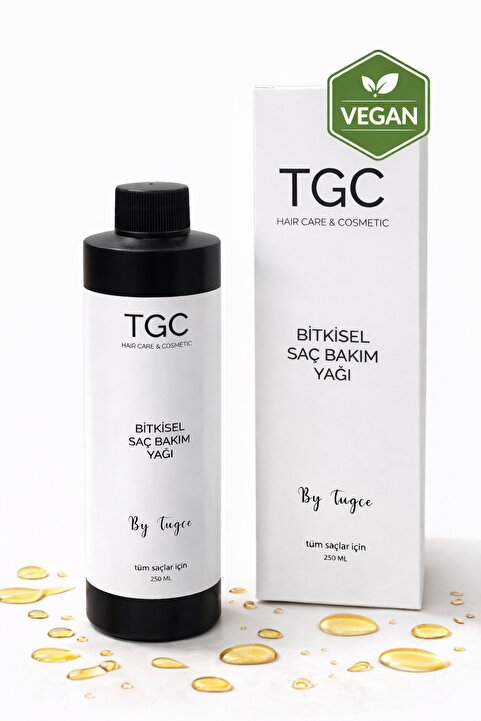 TGC Hair Care Cosmetic TGC Bitkisel Saç Bakım Yağı