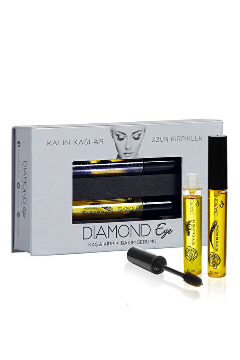 DIAMOND HAIR Kaş & Kirpik Serumu Besleyici Ve Güçlendirici Bakım Yağı - Dolgun Kaşlar, Uzun Ve Kıvrımlı Kirpikler