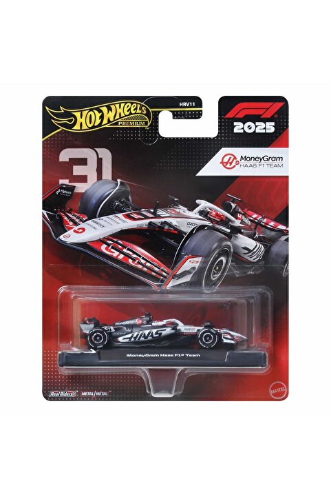 HOT WHEELS 1:64 ölçekli premium metal Formula 1® oyuncak yarış arabası, koleksiyona uygun JKD78