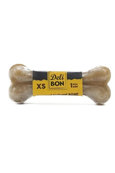 Genel Markalar Pres Deri Köpek Çiğneme Kemiği S ( 7 cm ) Naturel