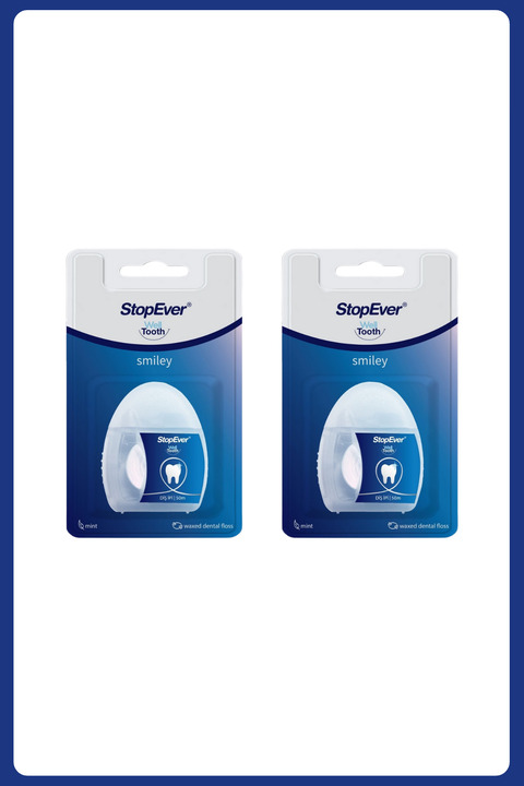 StopEver Well Tooth Smiley Diş Ipi 2 Adet (2x50 Metre)