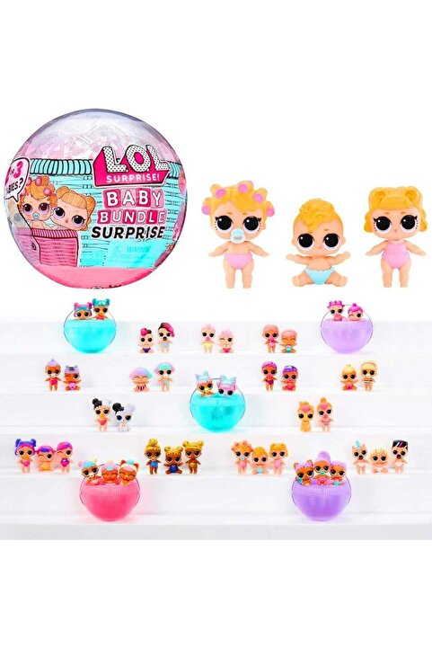 Adore Oyuncak LOL SURPRİSE BABY BUNDLE 507321 TOTS BEBEK SÜRPRİZ TOP 3+ ** 1 ADET FİYATIDIR **