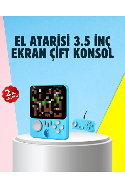 Universal Trendlia 666 Klasik Oyunlu Mini Retro Konsol – Büyük Ekran Desteği
