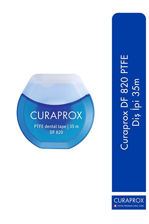 Curaprox DF 820 PTFE Diş İpi 35m
