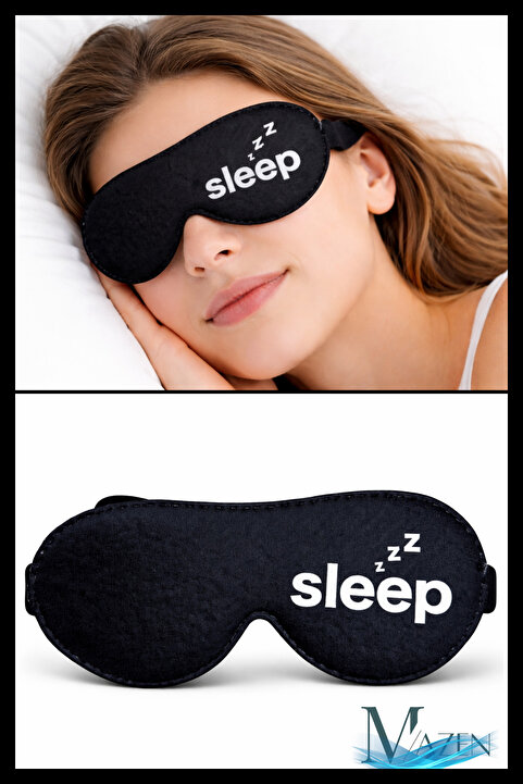 MAZEN Yıkanabilir Uyku Maskesi Göz Bandı Sleep