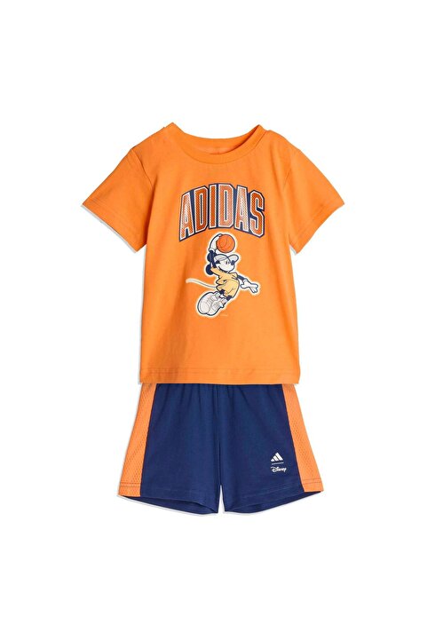 adidas i Dy Mm T Set Unisex Bebek Spor Alt - Üst Takım JZ3547