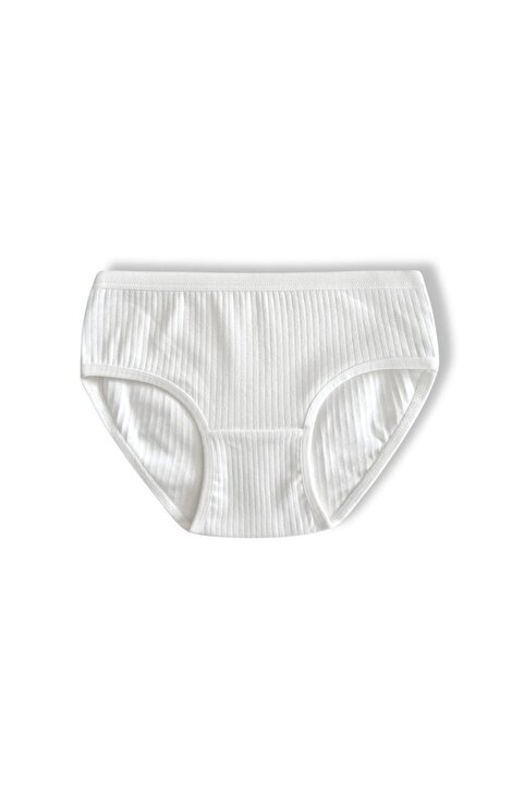 Perakids Kız Çocuk Fitilli Slip Külot İç Çamaşır 6lı Set
