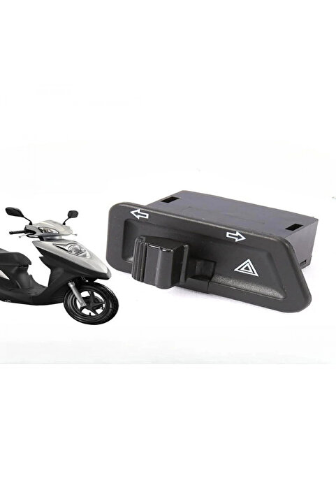 Genel Markalar Scooter Motorsiklet 4’lü sinyal düğmesi Üniversal Uyum