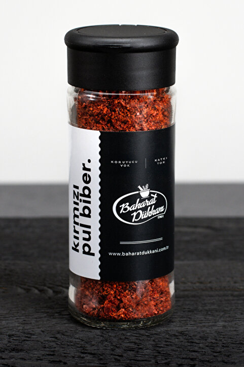 Baharat Dükkanı Kırmızı Pul Biber (az Acı) 45gr (cam)