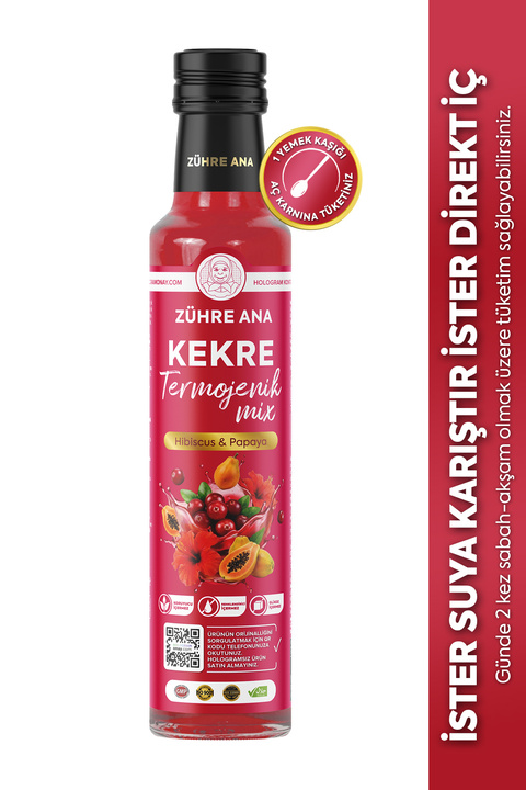 Zühre Ana Kekre Termojenik Mix 250 Ml