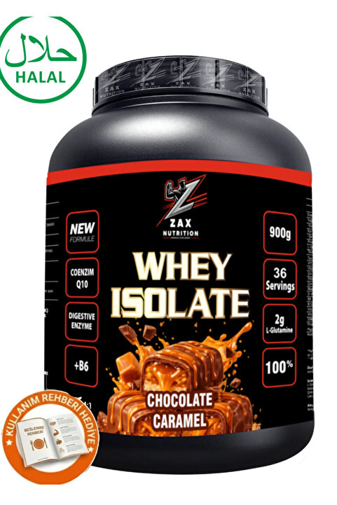 zax nutrition WHEY ISOLATE CHOCOLATE CARAMEL 900 G