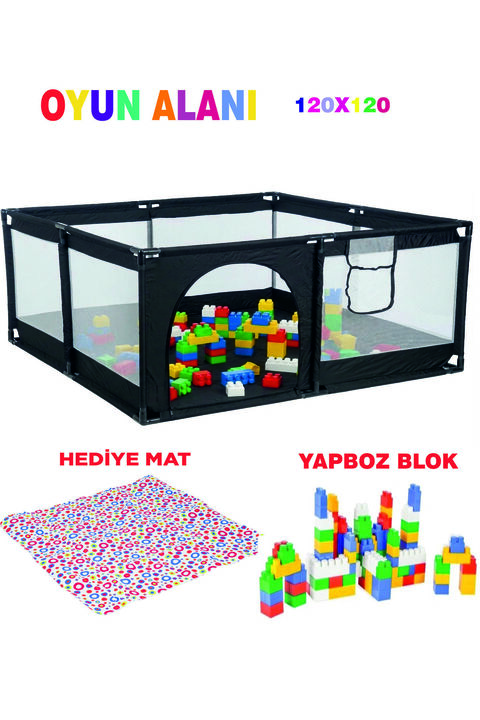 liabebek Icon Koruyucu Bebek Ve Çocuk Oyun Alanı 120x120cm