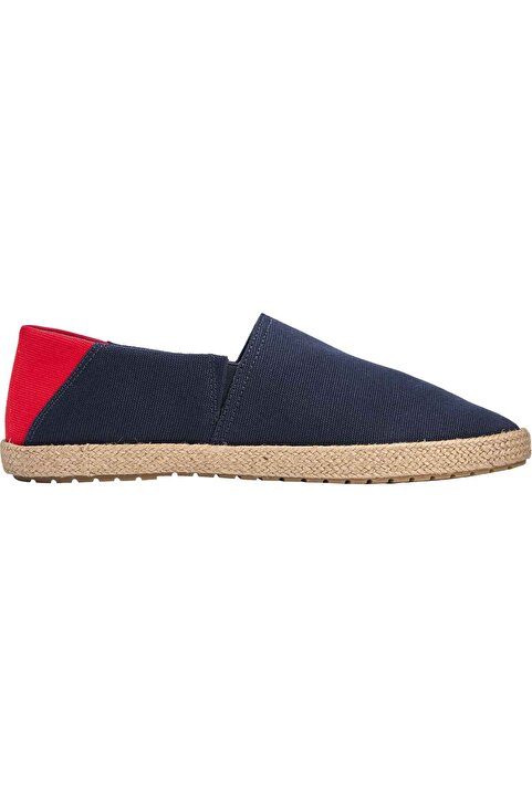 Tommy Hilfiger Erkek Marka Logolu Günlük Kullanıma Uygun Lacivert Espadril FM0FM05792 DW5