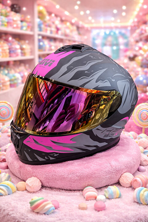 Givi 50.x sharkbite kask (gold vizör)
